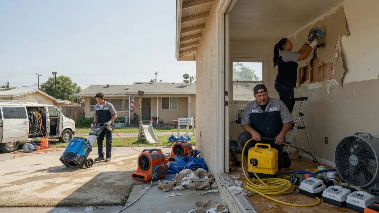 Water Damage Restoration in North Palm Springs, CA near me